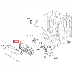 Модуль силовой для кофемашины Bosch TES501, Siemens TE501, 00744823