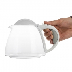 Стеклянная колба чаеварки Bosch, 0,7 л, с ручкой, цвет бело-серый, 12006340