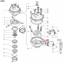 Комплект уплотнителей клапана (2 шт.) для Cimbali, Faema, 5399010