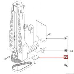 Датчик холла редуктора кабель 600 мм для Delonghi, 5213213971