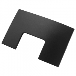 Передняя декоративная панель матовая черная над капучинатором для Intelia Saeco, 11030540
