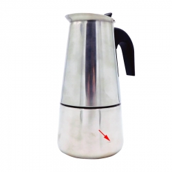 Гейзерная кофеварка DeloVKofe Steel, на 6 чашек, (300 мл), 00000005772