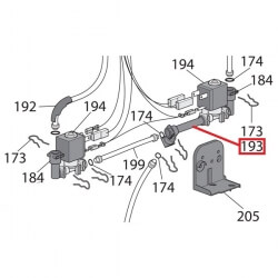 Т-соединитель для электромагнитного клапана Delonghi ESAM, 5313228671