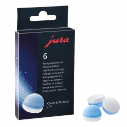 Таблетки для чистки гидросистемы для кофемашины Jura, 6 шт., 62715