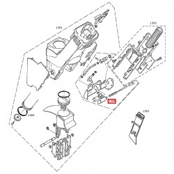 Клапан дренажный заварного блока для Jura X7, X9; Franke Flair, 63748