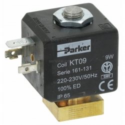 Клапан электромагнитный двухходовой H61AVA - отв. ø 2.2 мм, макс. 15 Бар, 9 Вт, 220/230 В, 50/60 Гц, 60000105