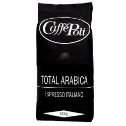 Кофе в зернах Caffe Poli Total Arabica 1 кг, 8019650000447
