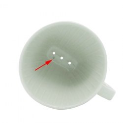 Воронка для заваривания кофе на 1-4 чашки керамика, 00000005758